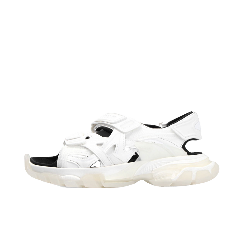 Tenisky a topánky Balenciaga Track Sandal Clear Sole White Black W Biela | 655948W2CC59010