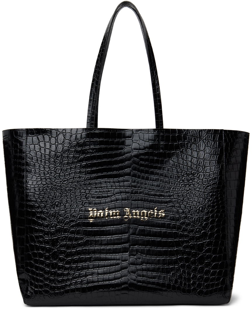 Tote bag Palm Angels Shopping M Tote Čierna | PMNA075R24LEA0011076, 0