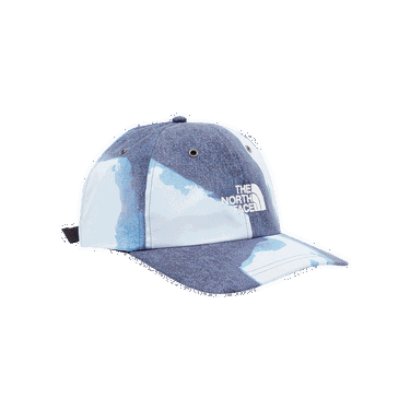 Šiltovka Supreme The North Face x Bleached Denim Print 6-Panel Modrá | FW21H12 INDIGO, 0