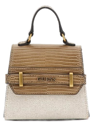 Taška cez rameno GUESS Sestri Croc-Look Mini Rôznofarebný | HWAB8985770