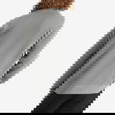 Sveter DAILY PAPER Logo Knit Sweater Šedá | 2511127, 3