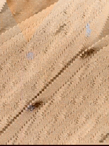 Sveter Polo by Ralph Lauren Polo Ralph Lauren Cable-Knit Cardigan Béžová | 710949808003, 2