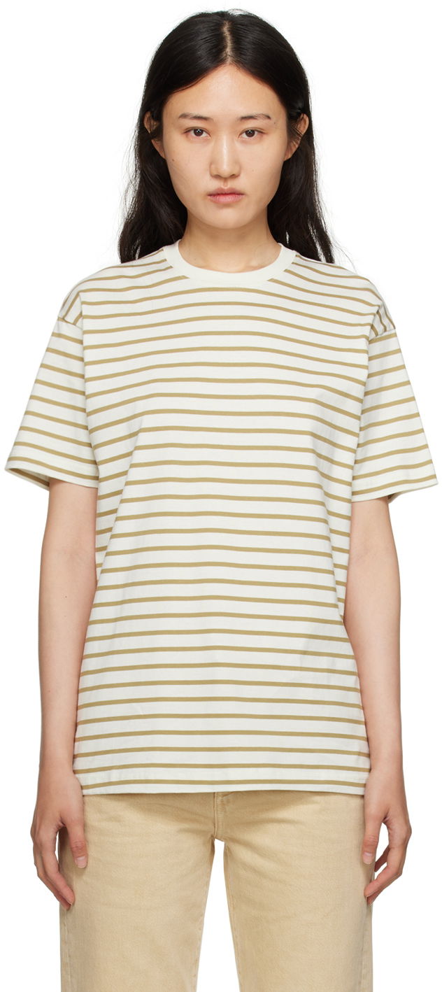 Tričko TOTEME TOTEME Striped T-Shirt Biela | 233-5043-770, 0