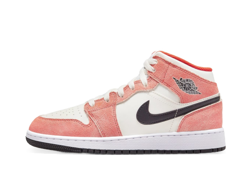 Air Jordan 1 Mid "Orange Suede" GS