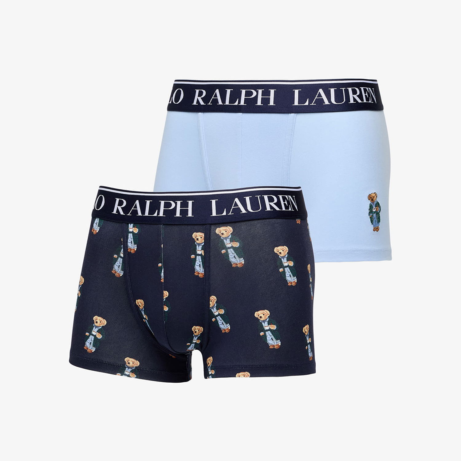 Boxerky Polo by Ralph Lauren Ralph Lauren Stretch Cotton Trunk 2-Pack Modrá | 714843425010, 0