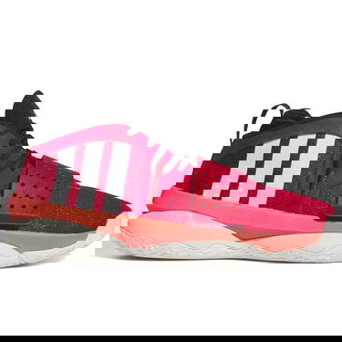Tenisky a topánky adidas Originals adidas DAME 8, red/white/black Červená | IF1506, 0