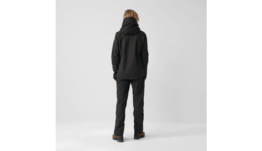 Vetrovka FJÄLLRÄVEN Keb Eco-Shell Jacket Čierna | F89600-550, 8