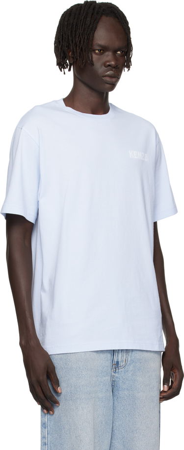 Tričko KENZO Kenzo Printed T-Shirt Modrá | FF65TS2564SG, 4