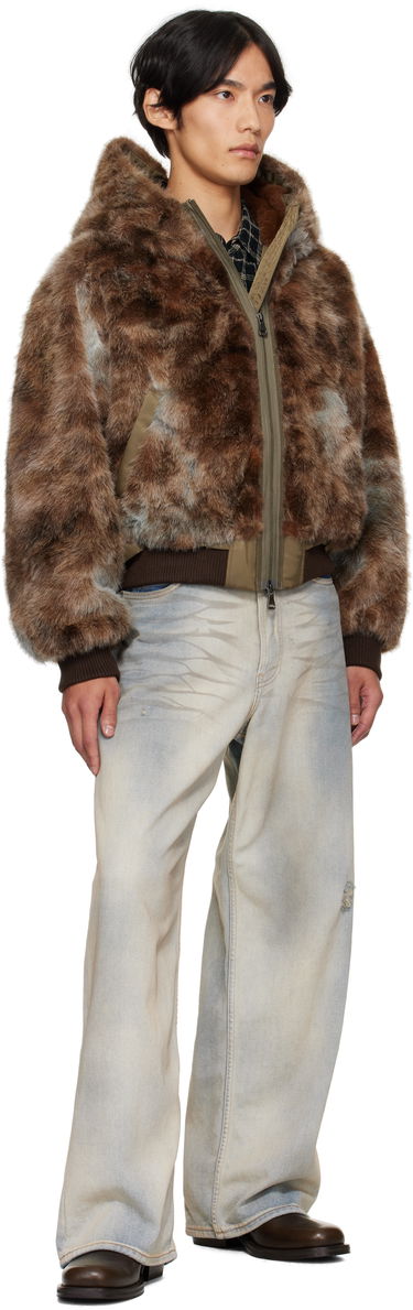 Bunda Andersson Bell Andersson Bell Vanessa Faux-Fur Jacket Hnedá | awa728w, 3