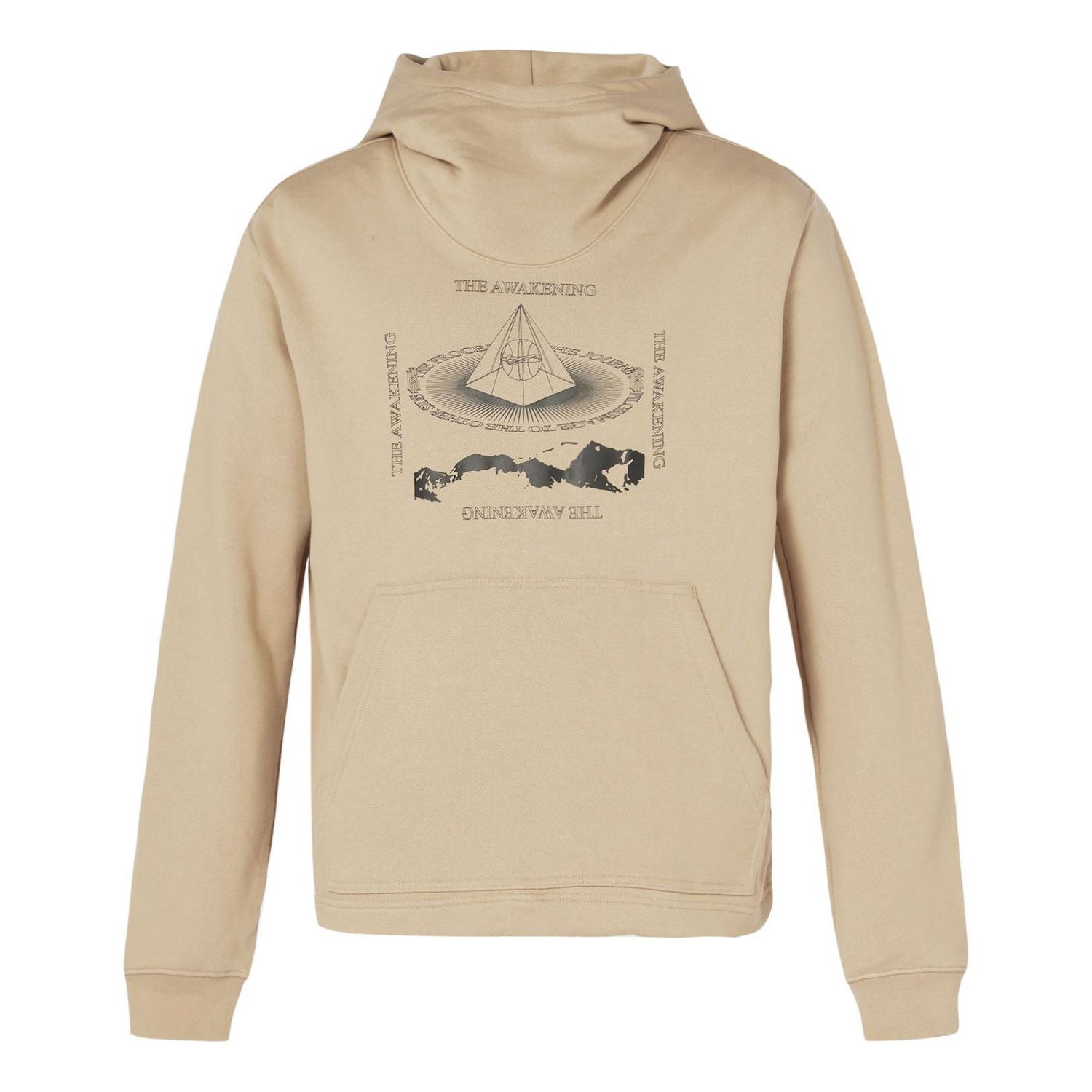 Mikina Nike Kyrie The Awakening Print Pullover Hoodie Béžová | DA6693-247, 0