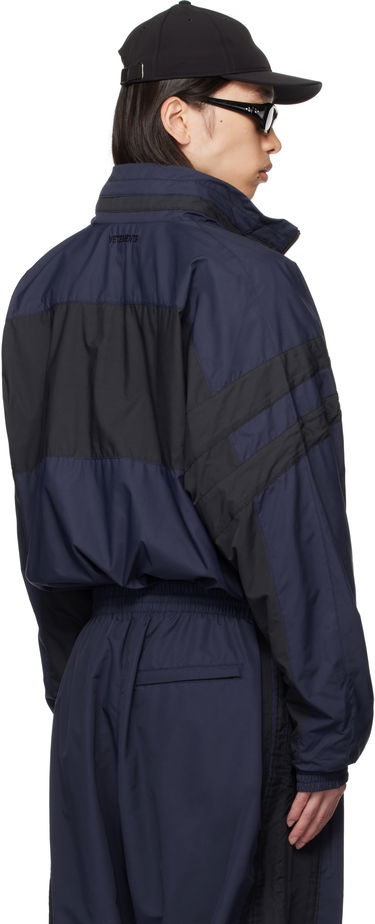 Bunda VETEMENTS VETEMENTS Iconic Tracksuit Jacket Navy | UH76GJ400N, 2