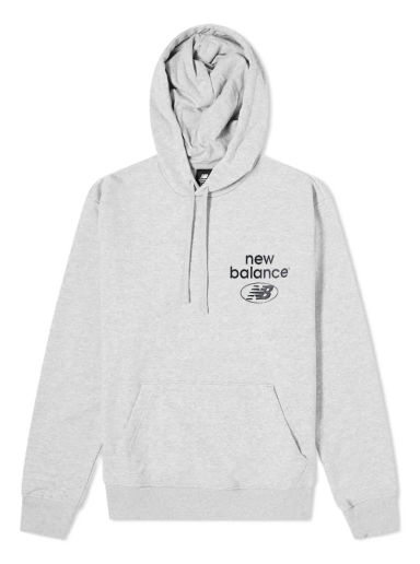 Mikina New Balance Essentials Hoody Šedá | MT31514-AG