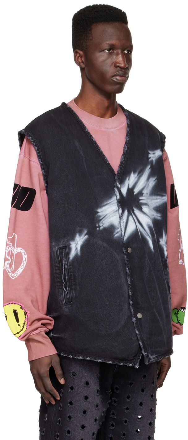 Vesta We11done We11done Cotton Vest Čierna | WD-DV1-22-331-M-WB, 1