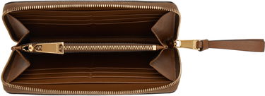 Peňaženka Versace Versace Tag Leather Zip Around Wallet Hnedá | 1018745_1A13171_1N19V, 2