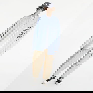 Košeľa PREACH Striped Cotton Shirt Modrá | SW10345, 2