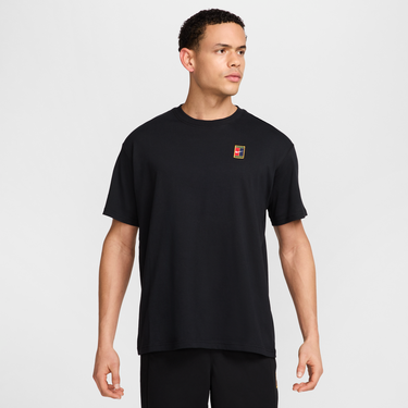 Tričko Nike NikeCourt Max90 Tennis T-Shirt Čierna | HJ3362-010, 0
