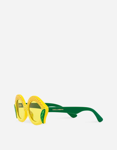 Slnečné okuliare Dolce & Gabbana Dolce & Gabbana Lemon Shaped Sunglasses Žltá | VGFARMVPLEMY0203, 1