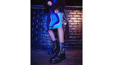 Tenisky a topánky Dr. Martens 1490 Pascal Mystic Floral Leather Mid-calf Čierna | DM27660001, 6