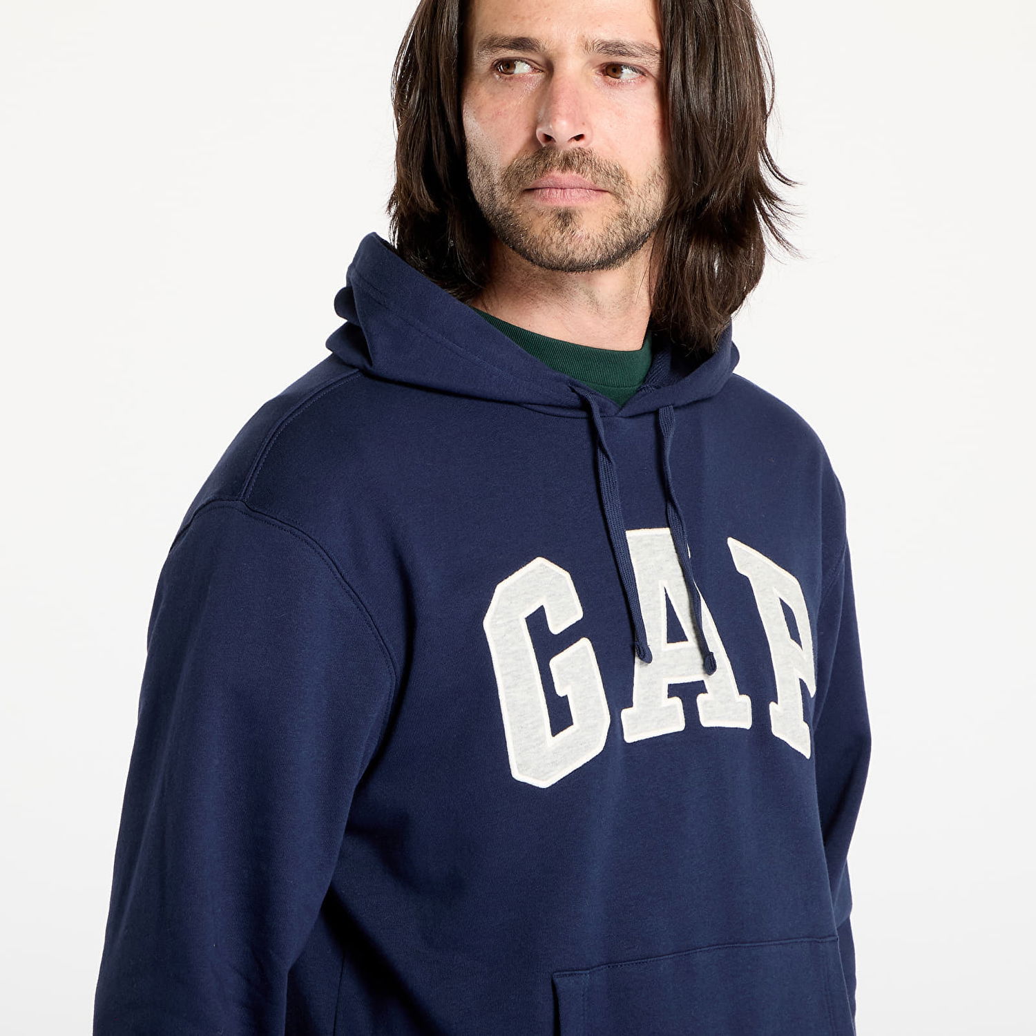 Mikina GAP Logo Hoodie Navy | 868453-07, 1