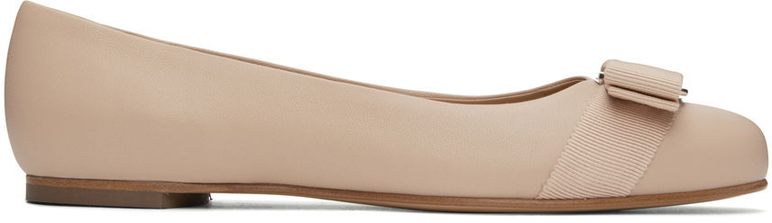 Oblečenie FERRAGAMO Salvatore Ferragamo Varina Ballerina Flats Béžová | 01A181 757566, 0