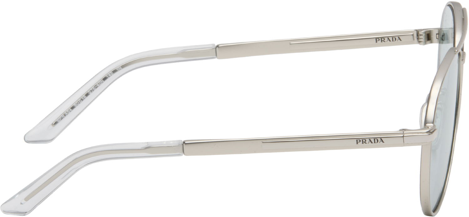 Slnečné okuliare Prada Aviator Tinted Lens Sunglasses Metalická | 0PR A54S 27540N60 8056262511602, 1