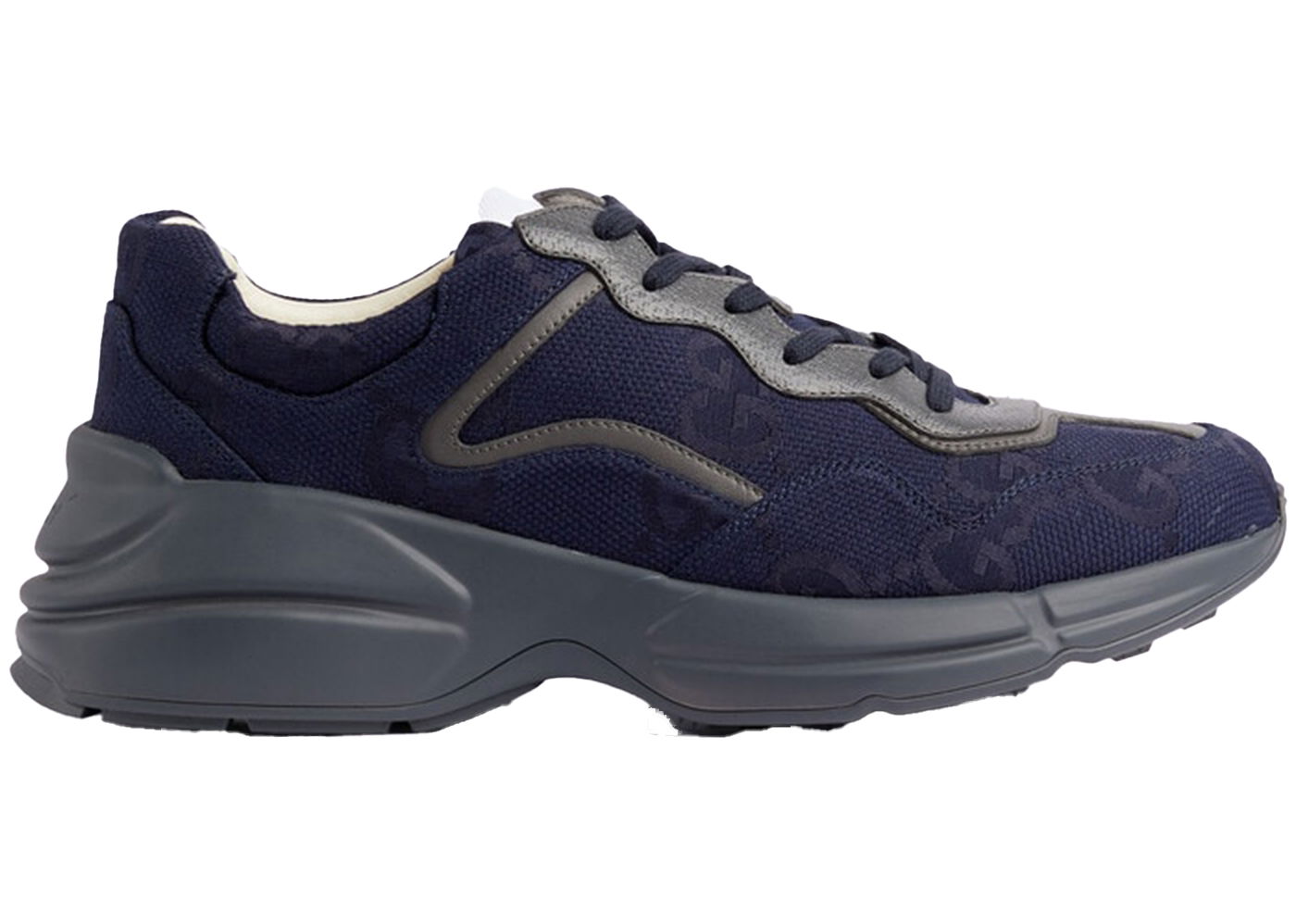 Tenisky a topánky Gucci Rhyton "Blue Maxi GG Supreme" Navy | _725932 FAA5D 4553, 0