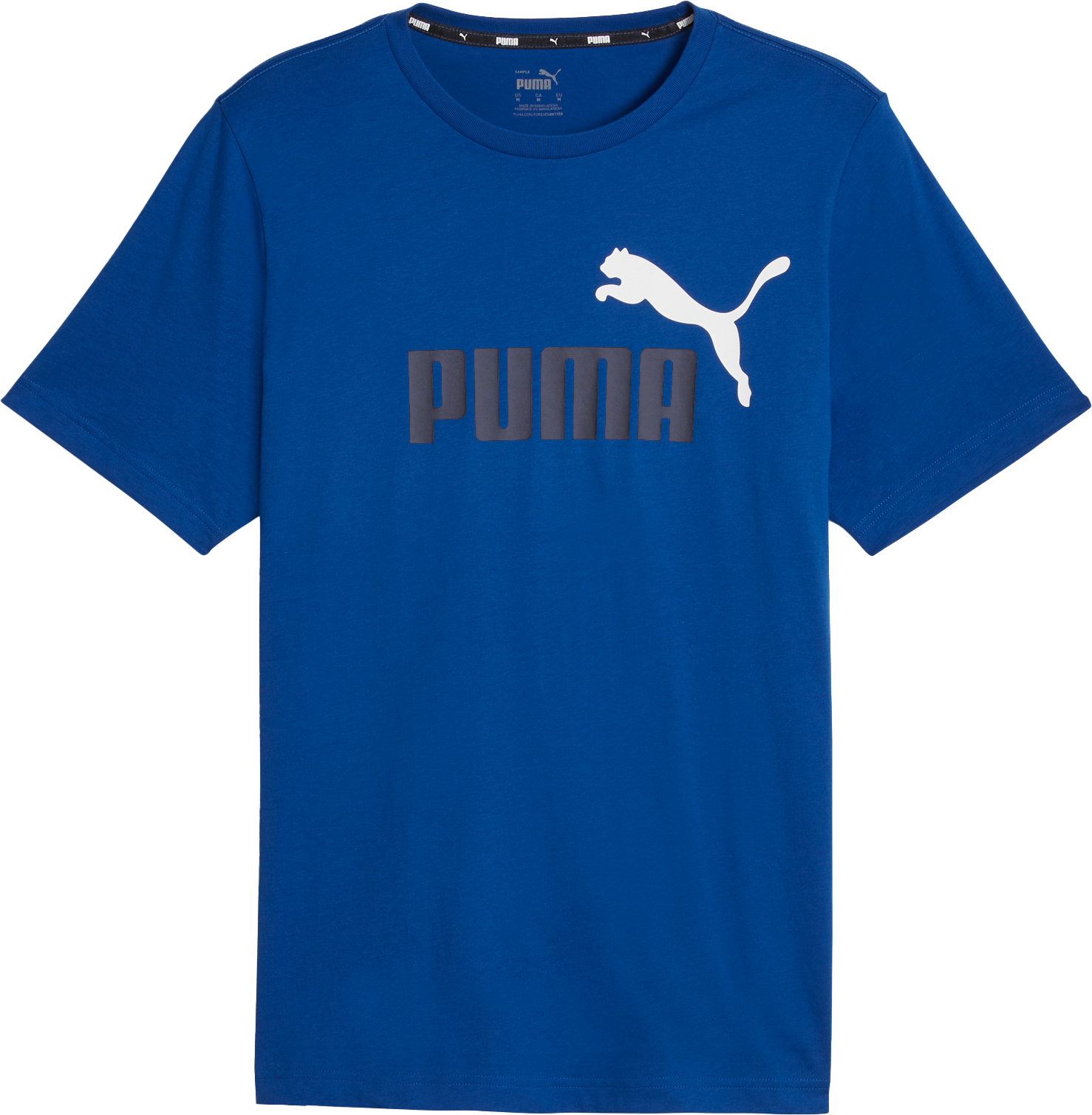 Tričko Puma ESS+ 2 Col Logo T-Shirt Modrá | 586759-21, 0