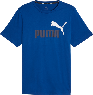 Tričko Puma ESS+ 2 Col Logo T-Shirt Modrá | 586759-21, 0