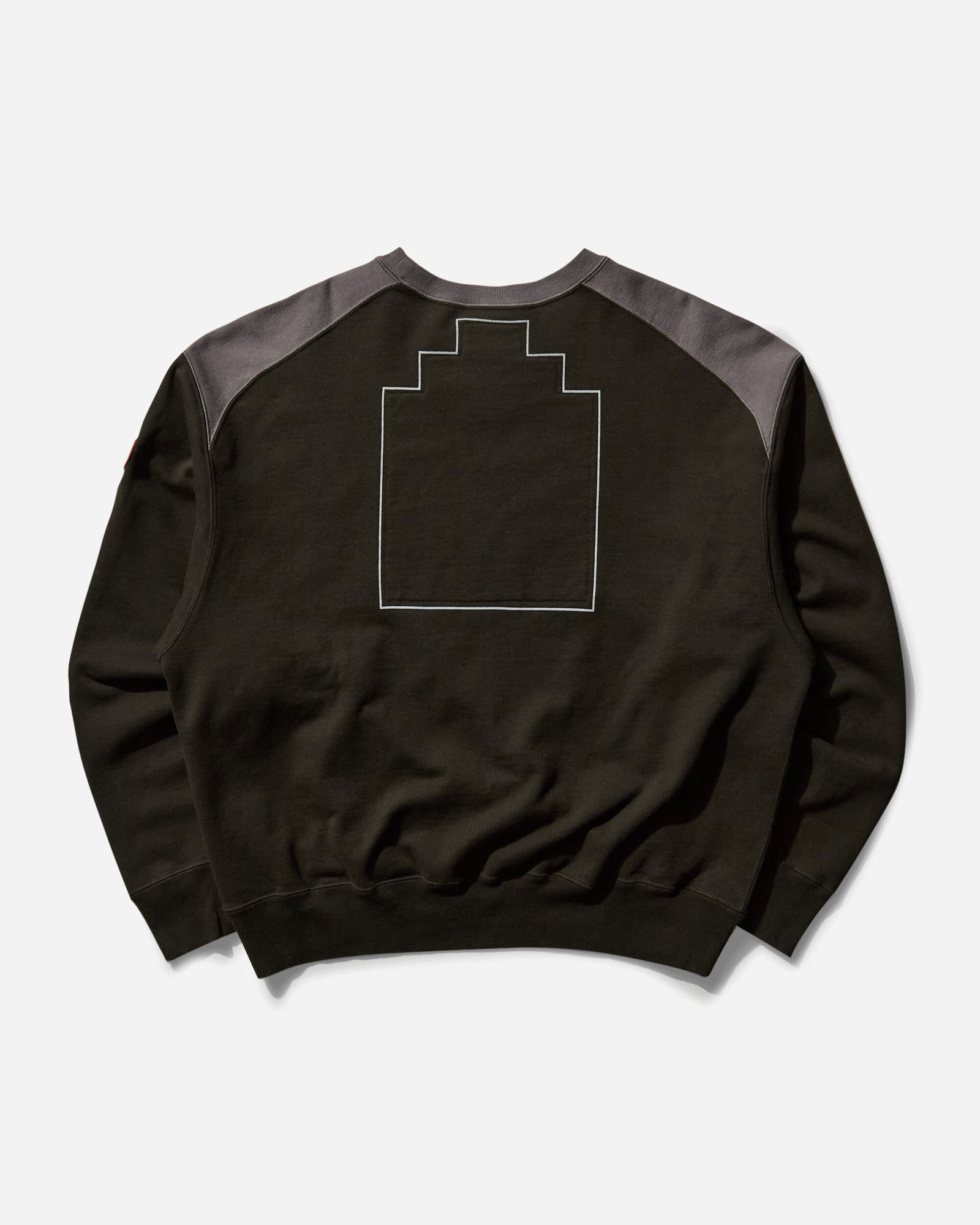 Panel Shoulder Crewneck Sweatshirt