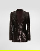 Dolce & Gabbana Single-Breasted Sequin Jacket