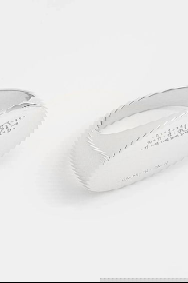 Prsteň Maison Margiela MM6 Maison Margiela Oval Numeric Ring Metalická | SM7UQ0108 P8601, 1