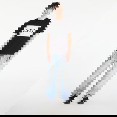 Tričko A.P.C. Gots Logo T-Shirt Čierna | COHBO-H26530 LZZ, 3