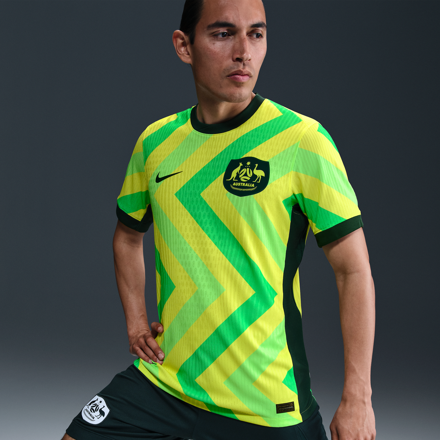 Dres Nike Australia National Team Dri-FIT ADV Match 2025 Jersey Žltá | FQ8845-710, 0