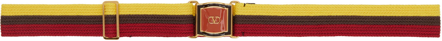 Opasok Valentino Valentino Garavani VLogo Signature Ribbon Belt Rôznofarebný | 7Y2T0SQ8SHV, 0