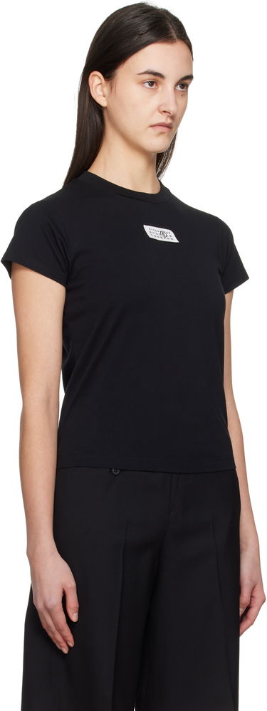 Tričko Maison Margiela MM6 Black Print T-Shirt Čierna | S52GC0327 S24312, 4