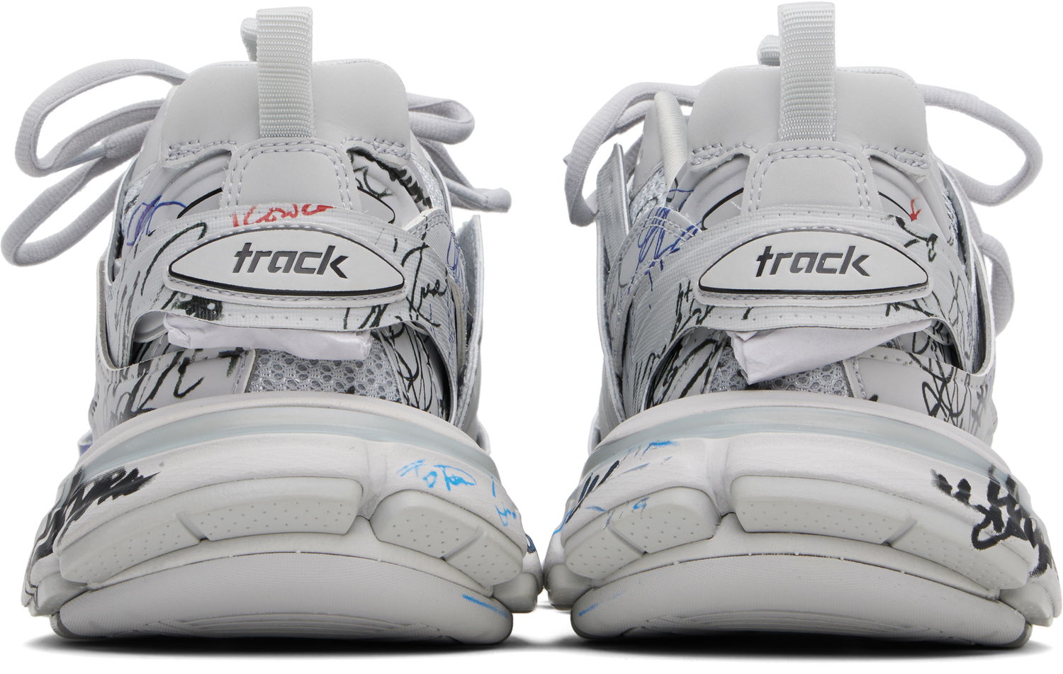 Tenisky a topánky Balenciaga Balenciaga Track Autographe Biela | 542023WTKAU, 1