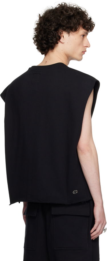 Tielko Rick Owens Rick Owens Champion Edition Micro Tatlin Sleeveless T-Shirt Čierna | CM01E1666 CHFE FELPA, 2