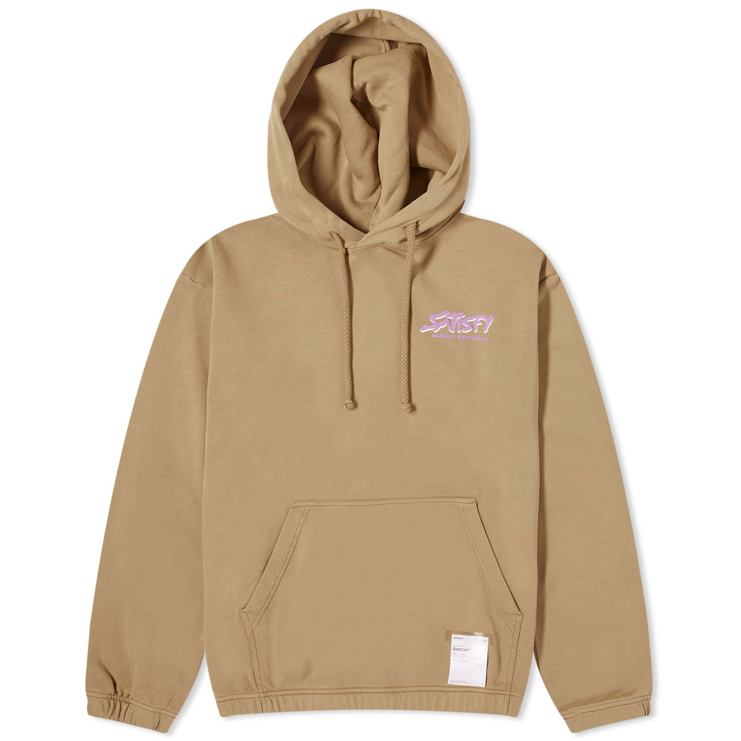 Mikina Satisfy SoftCell Hoodie Béžová | 5093-SFR-90S, 0