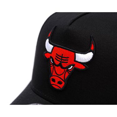 Šiltovka New Era Chicago Bulls NBA Side Patch 9FORTY A-Frame Adjustable Hat Čierna | 60595220, 6