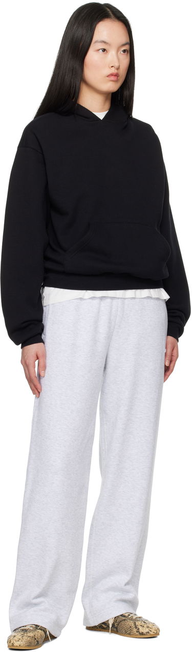 Mikina SKIMS SKIMS Fleece Classic Hoodie Čierna | PL-PLO-8365W, 3