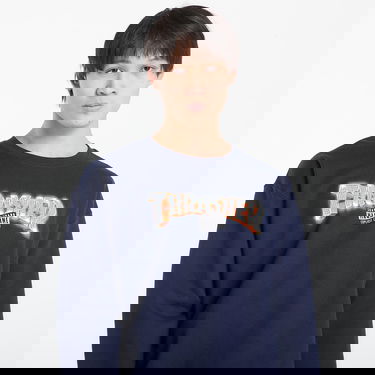 Mikina Thrasher Sweatshirt Explicit Crewneck Navy | 145847, 1