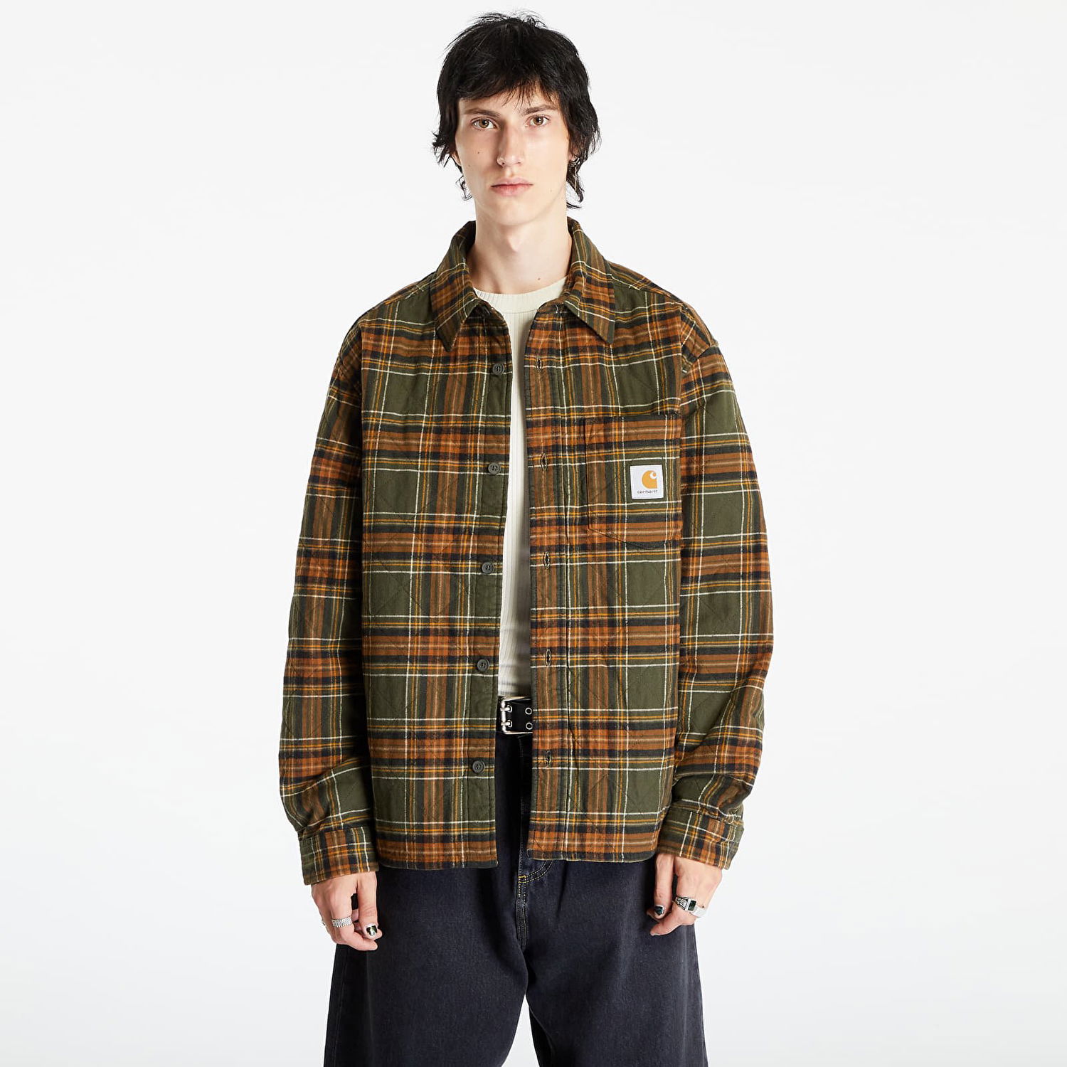 Košeľa Carhartt WIP Wiles Shirt Multicolour Béžová | I032212.1P6XX, 0