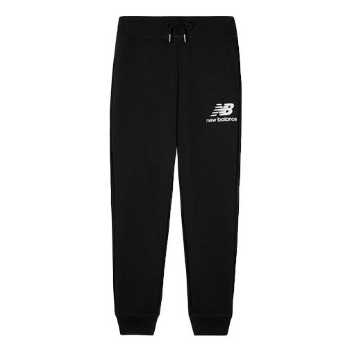 Tepláky New Balance Essentials Stacked Logo Sweatpants Čierna | AMP03558-BK, 0