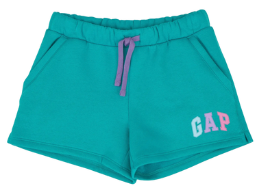 Šortky GAP Drawstring Fleece Logo Shorts Tyrkysová | 719777-10, 0
