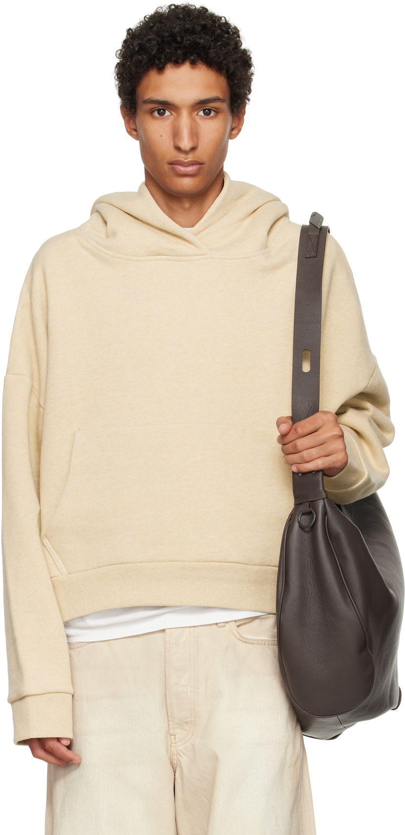Mikina Entire Studios Entire Studios Heavy Hoodie Béžová | ES2125TP