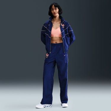 Tepláky Nike Nike Football FFF Windrunner High-Waisted Woven Pants Navy | HJ4097-492, 0