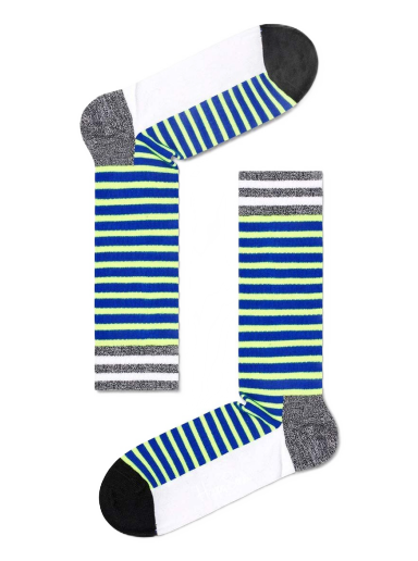 Ponožky Happy Socks Stripe Thin Biela | ATNST29.7000