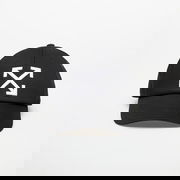 Black Drill Baseball Cap with Arrow Logo