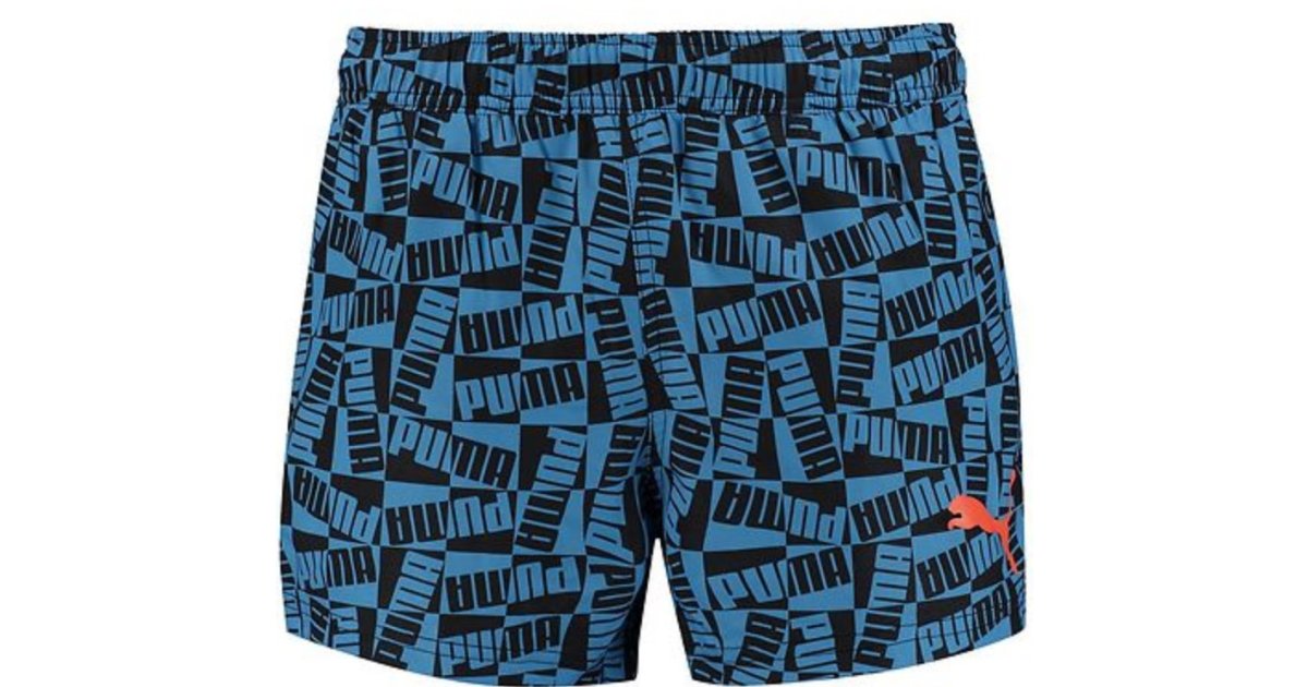 Swim Block Logo Shorts