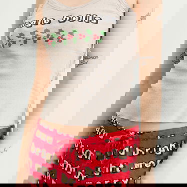 Pyžamo SKIMS CPFM Tank Top & Modal Waffle Pant Sleep Set Jingle Bells Rôznofarebný | ST-SET-10059W-STJ, 5